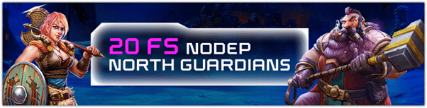 GGbet 20 Free Spins in North Guardians
